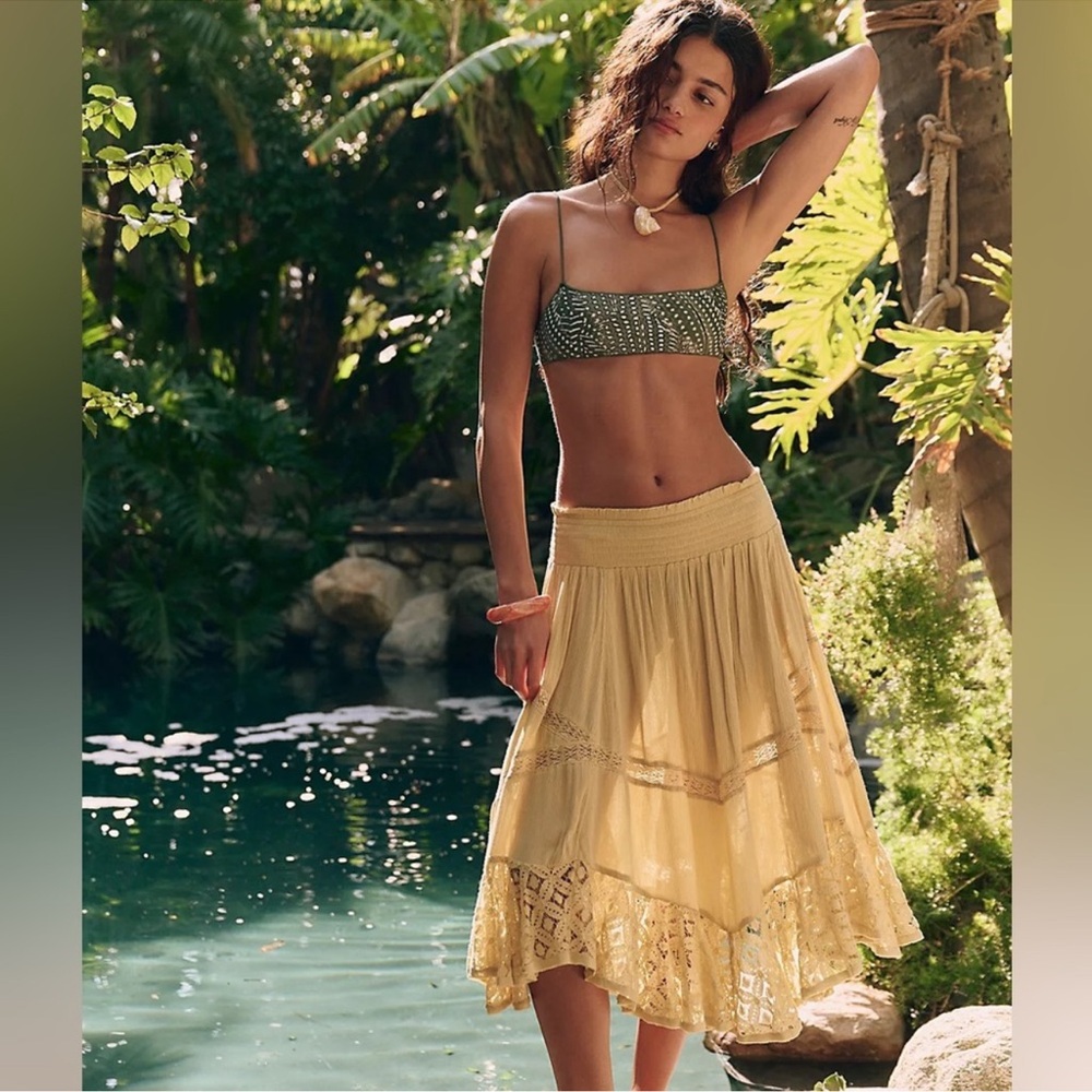 Free People White Skirt NOWT